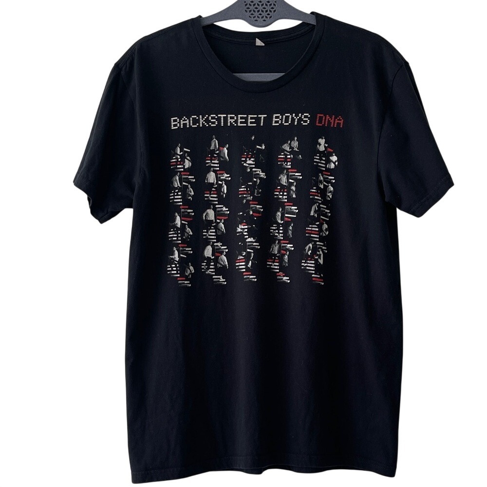 Backstreet Boys Black Graphic T-Shirt S/M‎